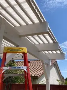 Pergola Wood Repair in Northridge — pergola repair